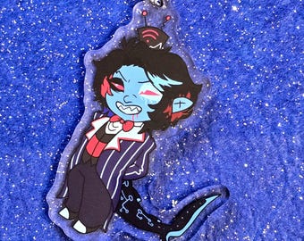 Double-Sided Humanoid Vox Keychain