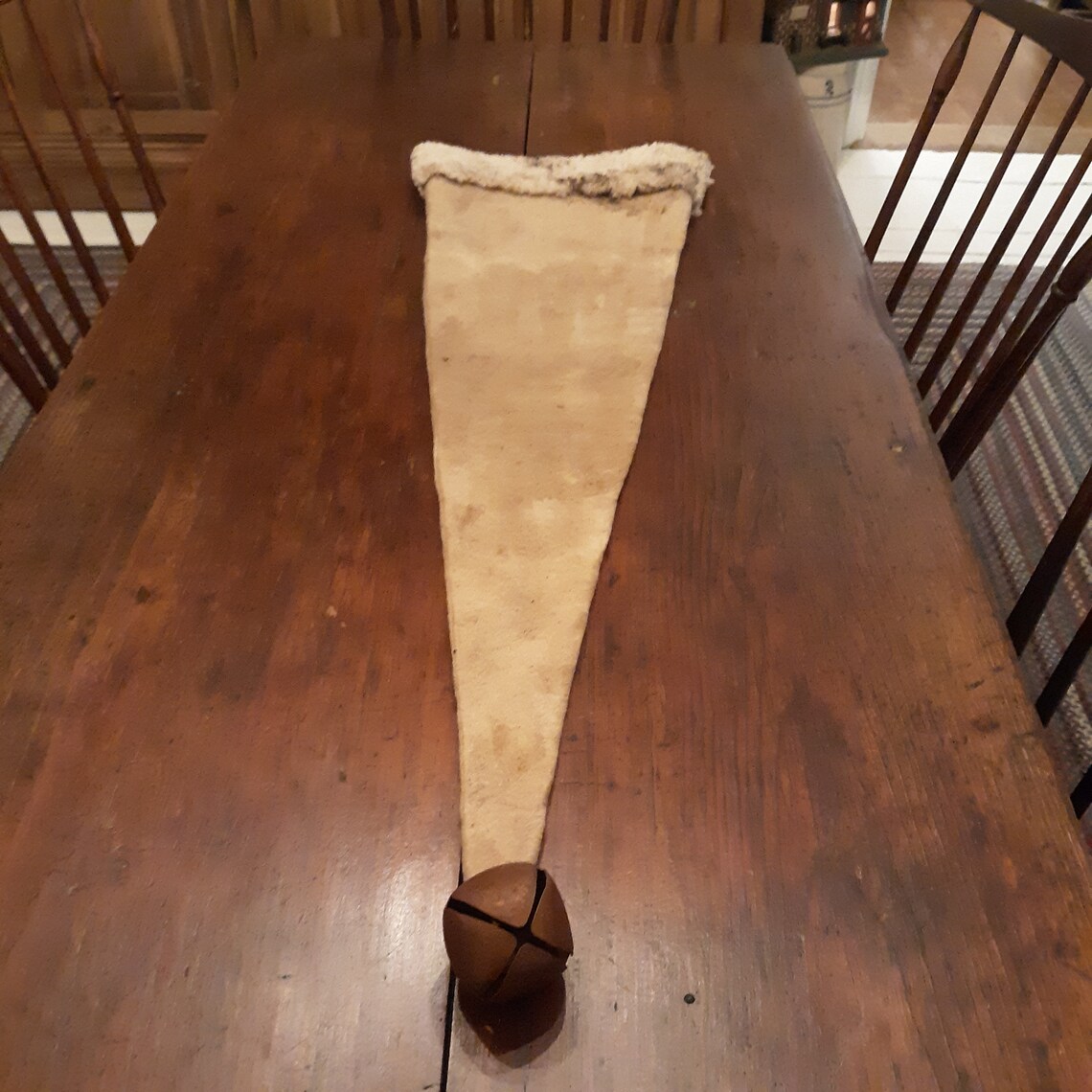 Primitive Santa Hat Tree Topper - Etsy