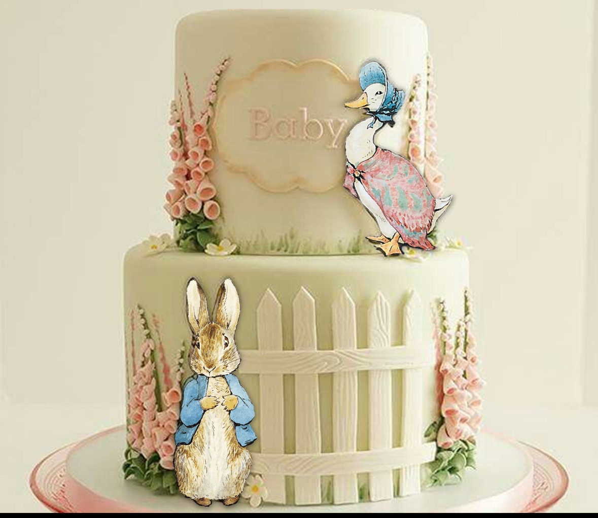 Baking Accs. & Cake Decorating MANY SIZES PETER RABBIT EDIBLE ICING