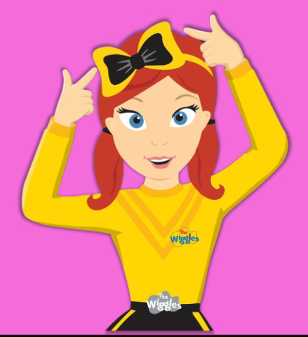 Emma Wiggles 25cms Digital Download Printable Decal Image Etsy Canada