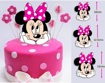 Minnie mouse kek Corak percuma: