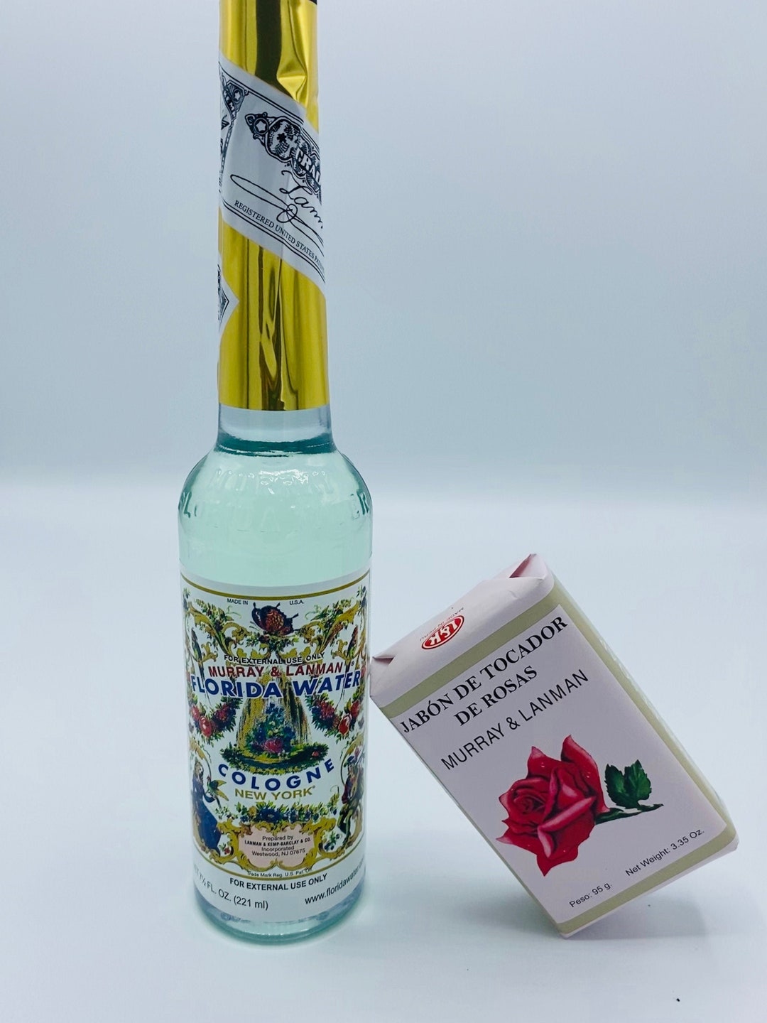 Murray & Lanman Florida Wasser – 2 Flaschen à 16 Unzen (ca. 473 Ml), Erfrischendes Duftwasser