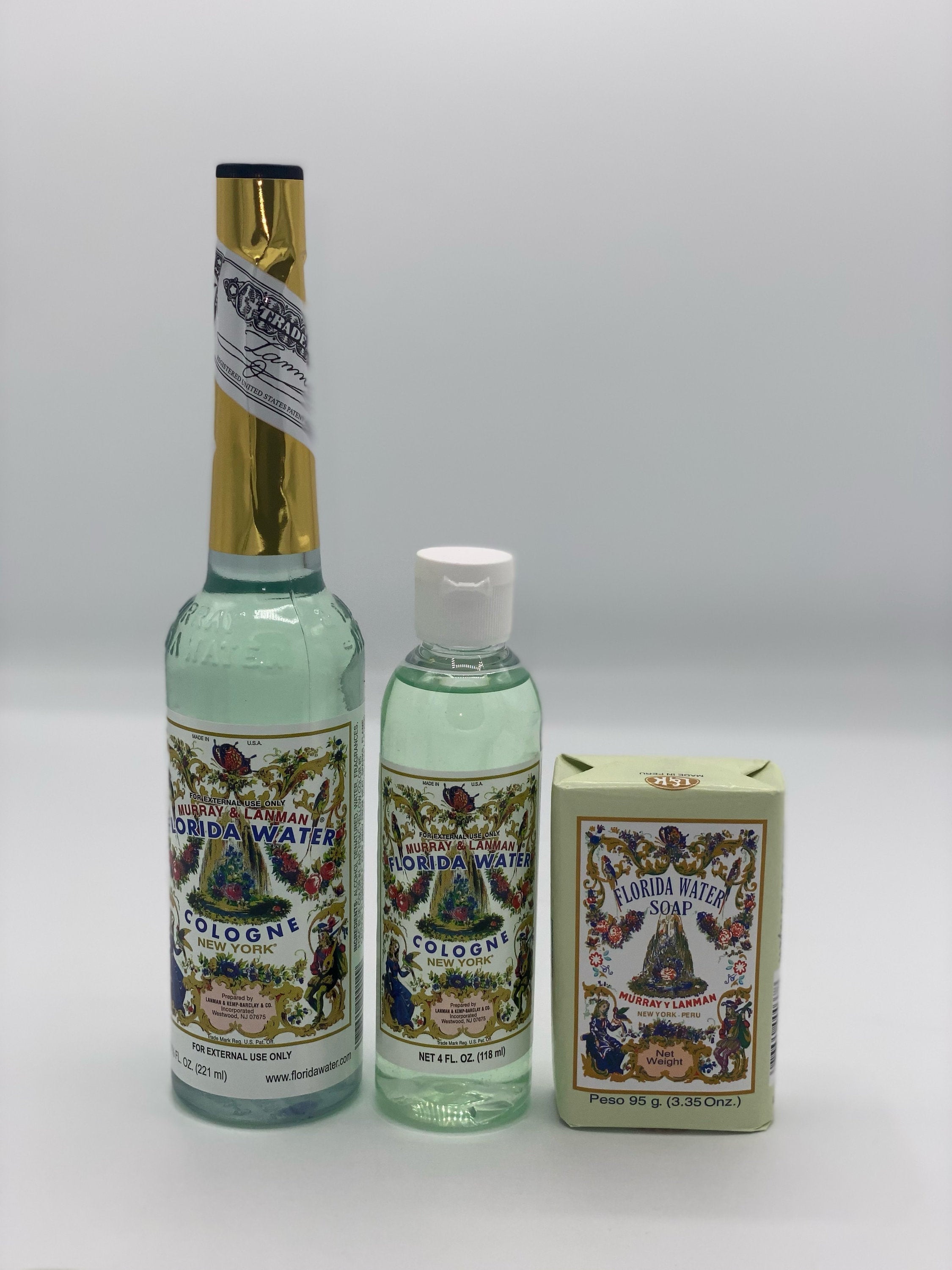 Florida Water Cologne 7.5oz - Agua Florida Colonia (Pack of 2)