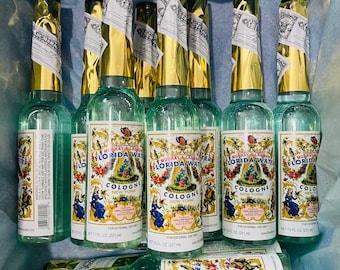Florida Water Bulk Set of 10 Murray and Lanman (7.5oz Bottle), Wholesale, Spiritual Healing, Holy Water, Room Spray, Santeria Supplies