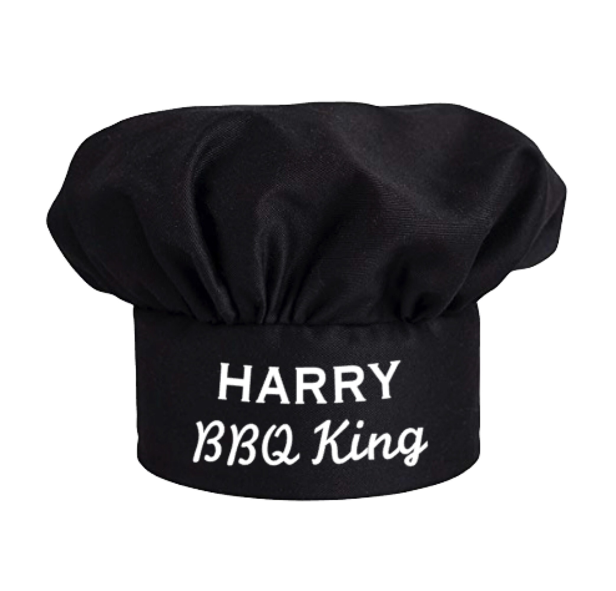 Personalized BBQ Hat and Apron Set Custom Barbecue Apron and Etsy