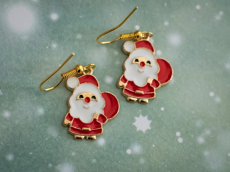 Santa Charm Earrings