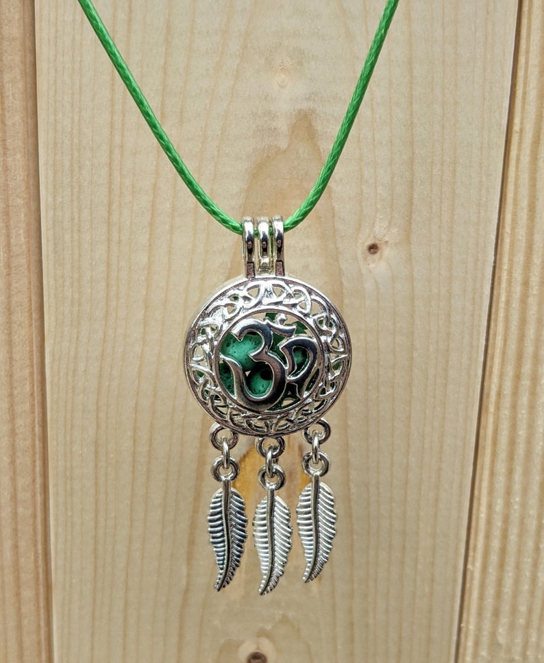 Om Dreamcatcher Aromatherapy Diffuser Locket - Etsy