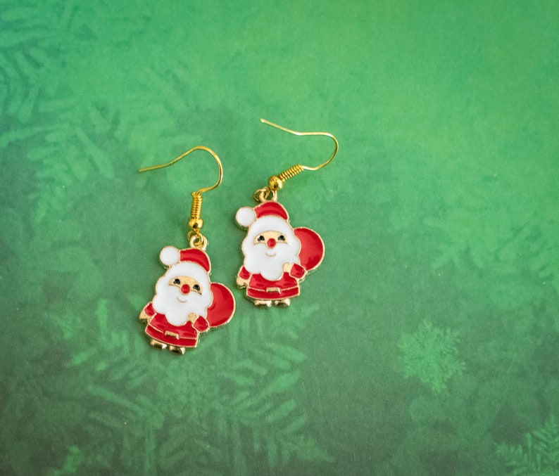 Santa Charm Earrings