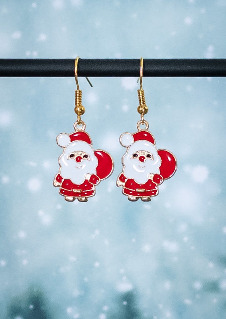 Santa Charm Earrings