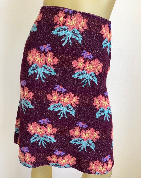 Alley Cat By Betsey Johnson 1970's A-Line Wool Int
