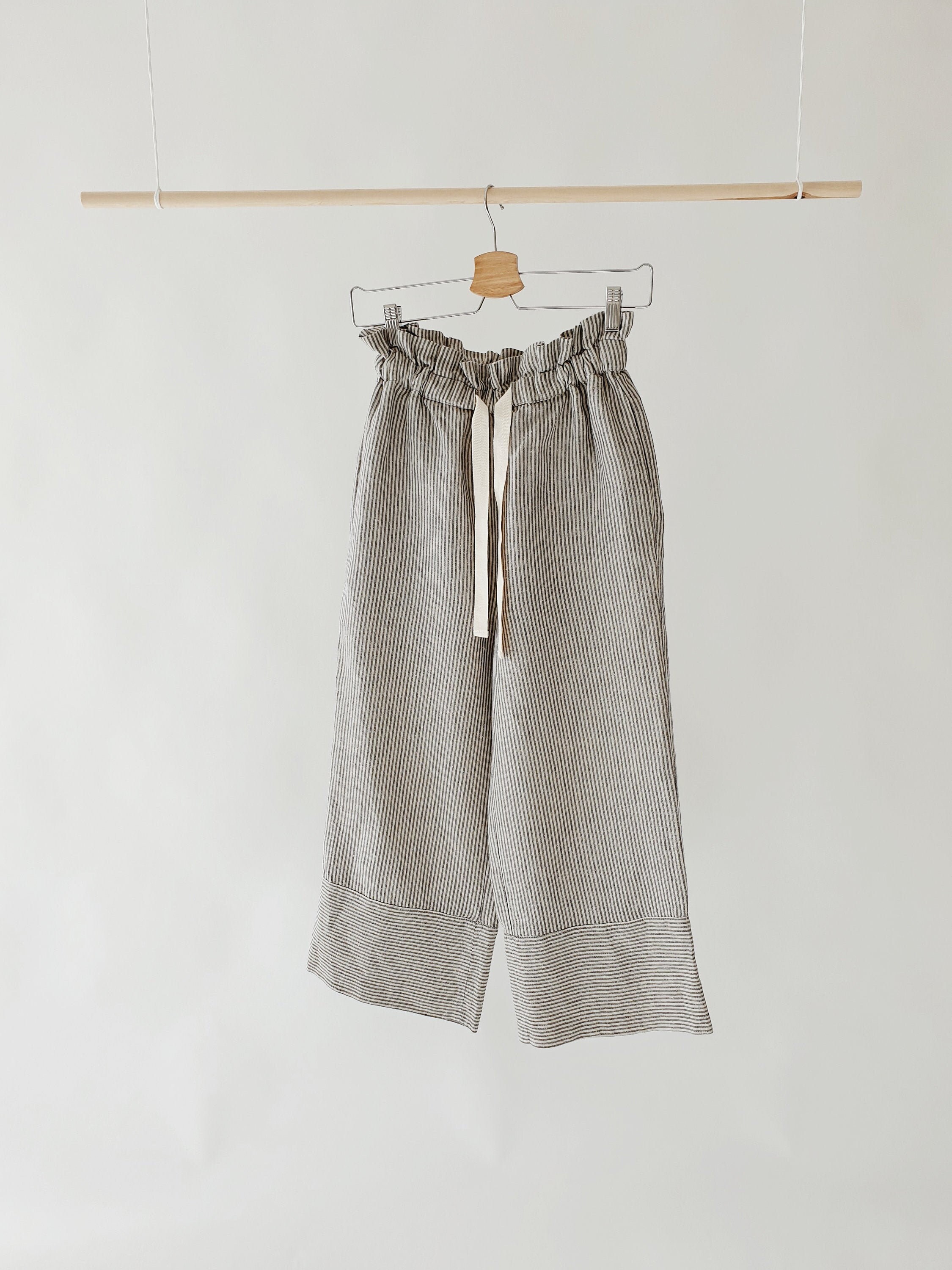 Pants/trousers LORI Made With High Quality 100% Natural - Etsy UK
