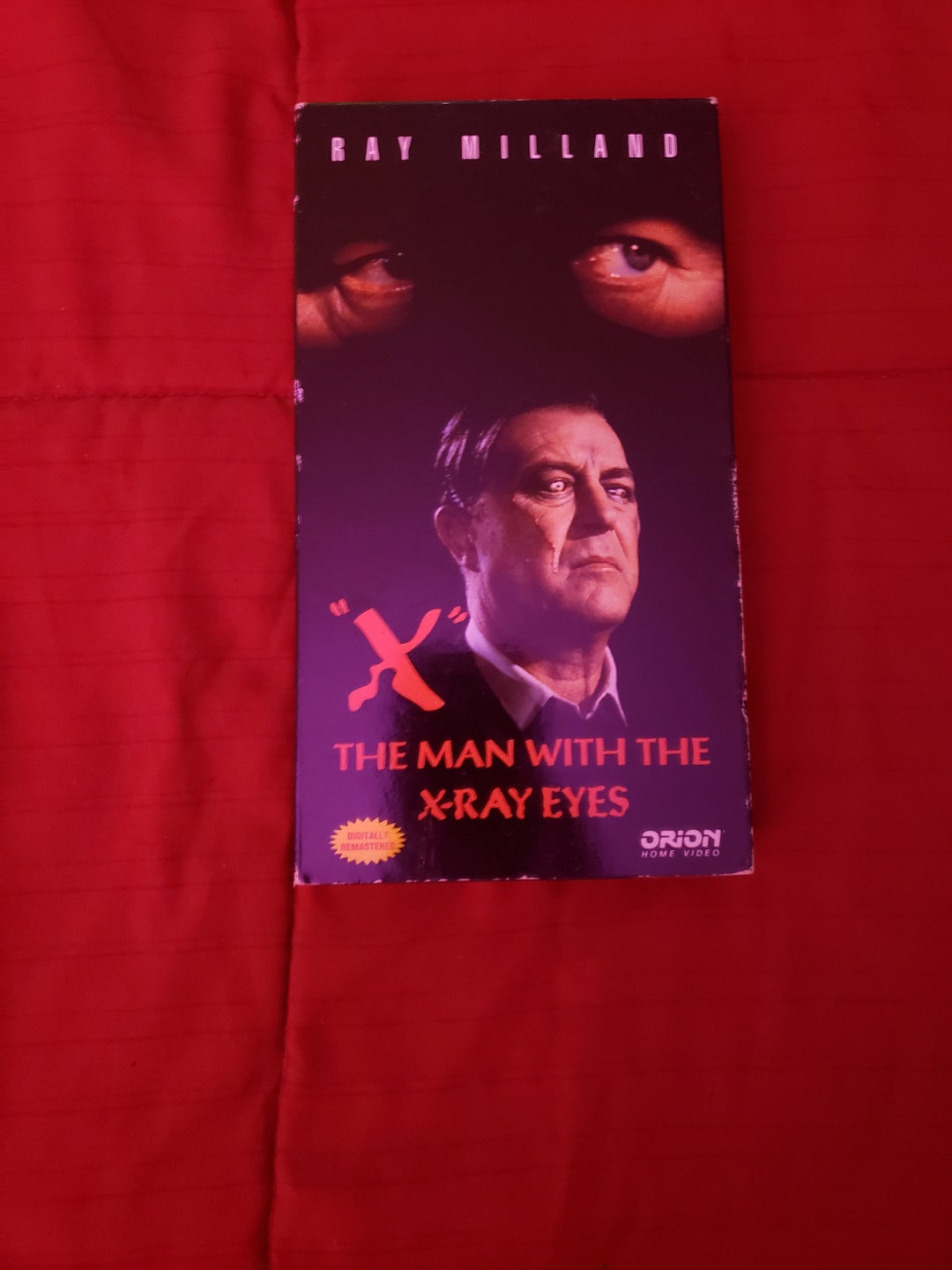 The Man With the Xray Eyes VHS Color Case Etsy