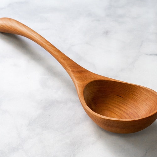 Handmade Wooden Spoons Made in the USA with Pennsylvania Black Cherry Hand Carved Cooking Spoons 12” Wood Spoon Handmade Wooden Spoons Made in the USA with Pennsylvania Black Cherry Hand Carved Cooking Spoons 12” Wood Spoon
