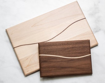 Handmade Cutting Board and Serving Boards - Cherry, Maple, and Walnut - Made in Pennsylvania