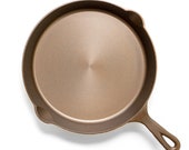 No. 10 Lancaster Cast Iron Skillet - 11.5 Smooth, Lightweight Pan made in the USA
