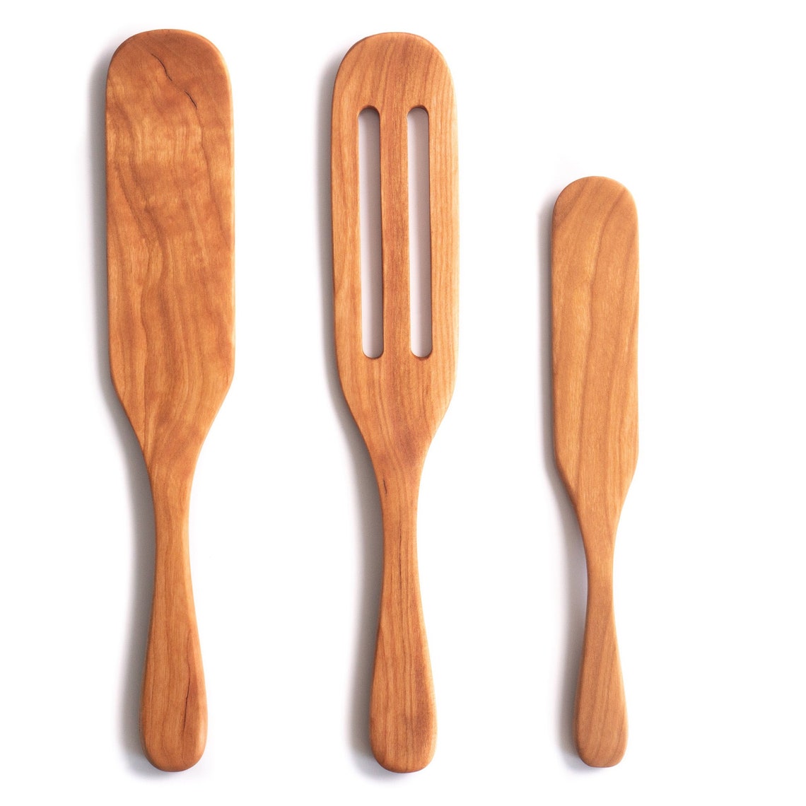 Wooden Spurtle Set of 3 - Etsy