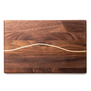 Handmade Cutting Board and Serving Boards Cherry, Maple, and Walnut Made in Pennsylvania Walnut