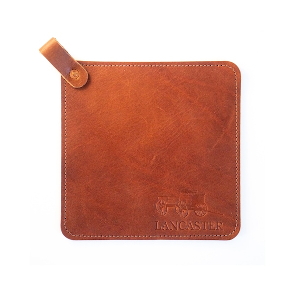 Leather Pot Holder - Made in America