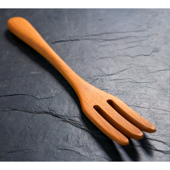 Handmade Wooden Pasta Fork 10.5 Made in the USA with Etsy