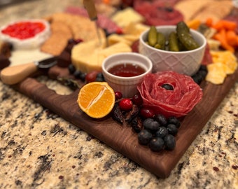 Prachtig Charcuteriebord - Extra grote serveerplank voor kaas en aperitief