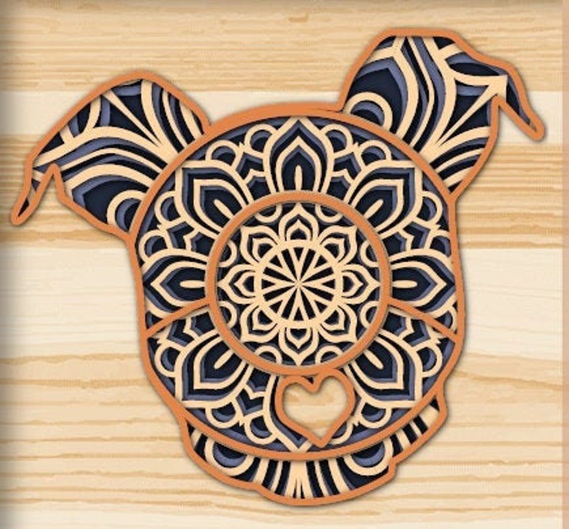 Free Free Mandala Pitbull Svg 175 SVG PNG EPS DXF File