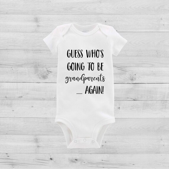 grandparents onesie