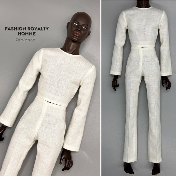 Patron PDF - Fashion Royalty Homme Original Bodice Pattern - seul patron - gaguri studio