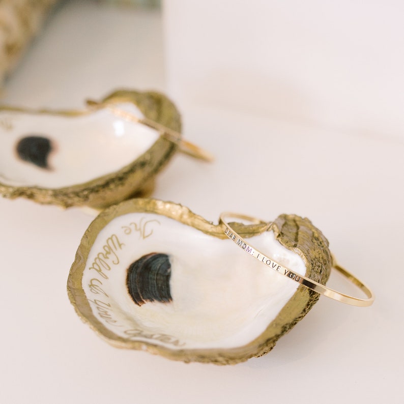 Custom Calligraphy Oyster || Handmade || Charleston || Holiday Gift ...