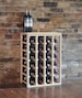 Creekside 24 Bottle Table Top Wood Wine Rack 