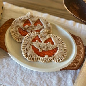 Primitive Faux Pumpkin Cookie: Rustic Halloween Decor image 9