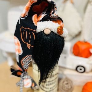 Halloween Gnome/Gnomes/Spooky/Gnome Decor/Halloween Decor/Tiered Tray Decor/Farmhouse Decor/Trick or Treat/Spiders/Boo/Pumpkin Gnome