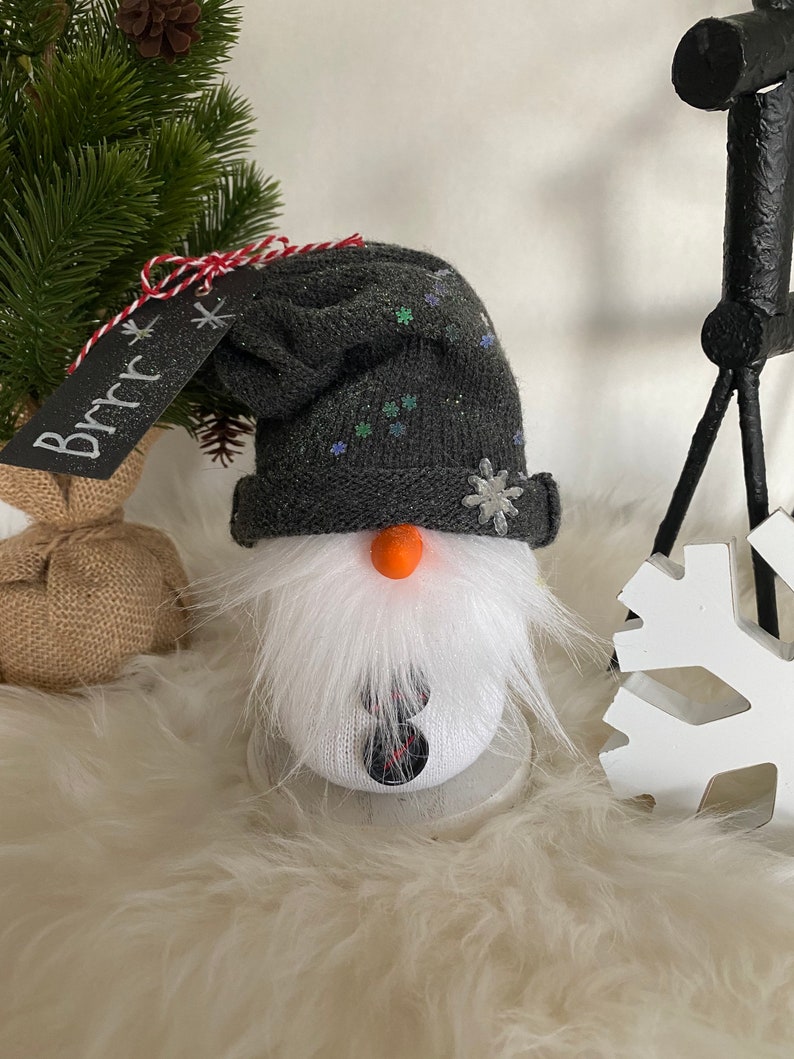 Snowman Gnome/Gnomes/Gnome Decor/Snowman Decor/Christmas | Etsy