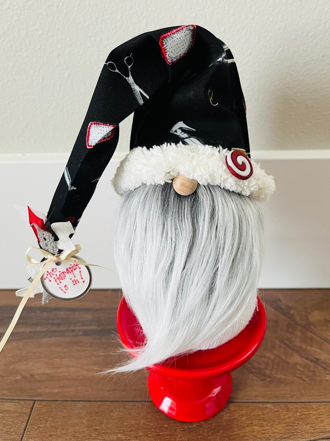 Hairdresser Gnome/hairdresser Gift/hairstylist Gnome/gnome Etsy