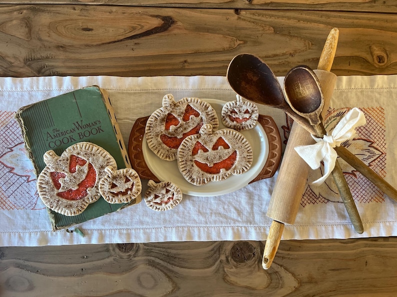 Primitive Faux Pumpkin Cookie: Rustic Halloween Decor image 11