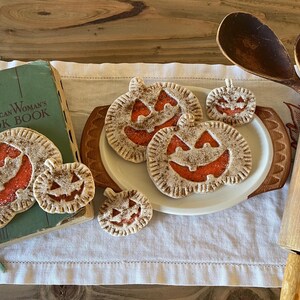 Primitive Faux Pumpkin Cookie: Rustic Halloween Decor image 12