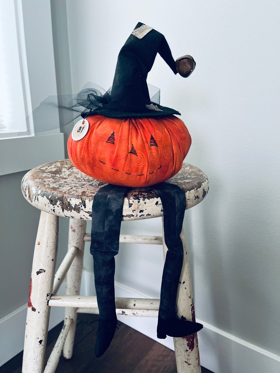 Jumbo Pumpkin Witch/witch/pumpkin/halloween Decor - Etsy