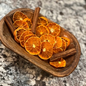 Primitive orange slices/Christmas bowl filler/Christmas/Christmas decor/dried orange slices/dried oranges