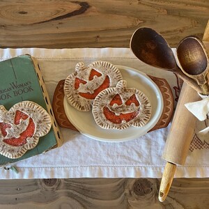 Primitive Faux Pumpkin Cookie: Rustic Halloween Decor image 14