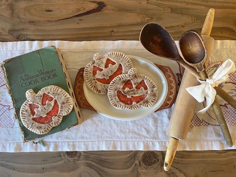 Primitive Faux Pumpkin Cookie: Rustic Halloween Decor image 14