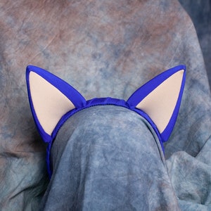 Sonic the Hedgehog inspired cosplay gloves and ears from video game, unisex accessories, gloves for women and men, elegant accessories