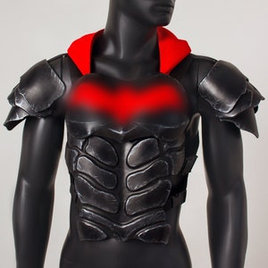 Hood suit of armor costume, Armor cosplay hero, chest armor cosplay, Armor chest piece, suit armor costume, chest plate cosplay prop
