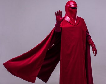 The 501st legion costume Imperial Royal Guard cosplay, Red Imperial Guard costume Palpatine guard cosplay, 501st cosplay Halloween costume