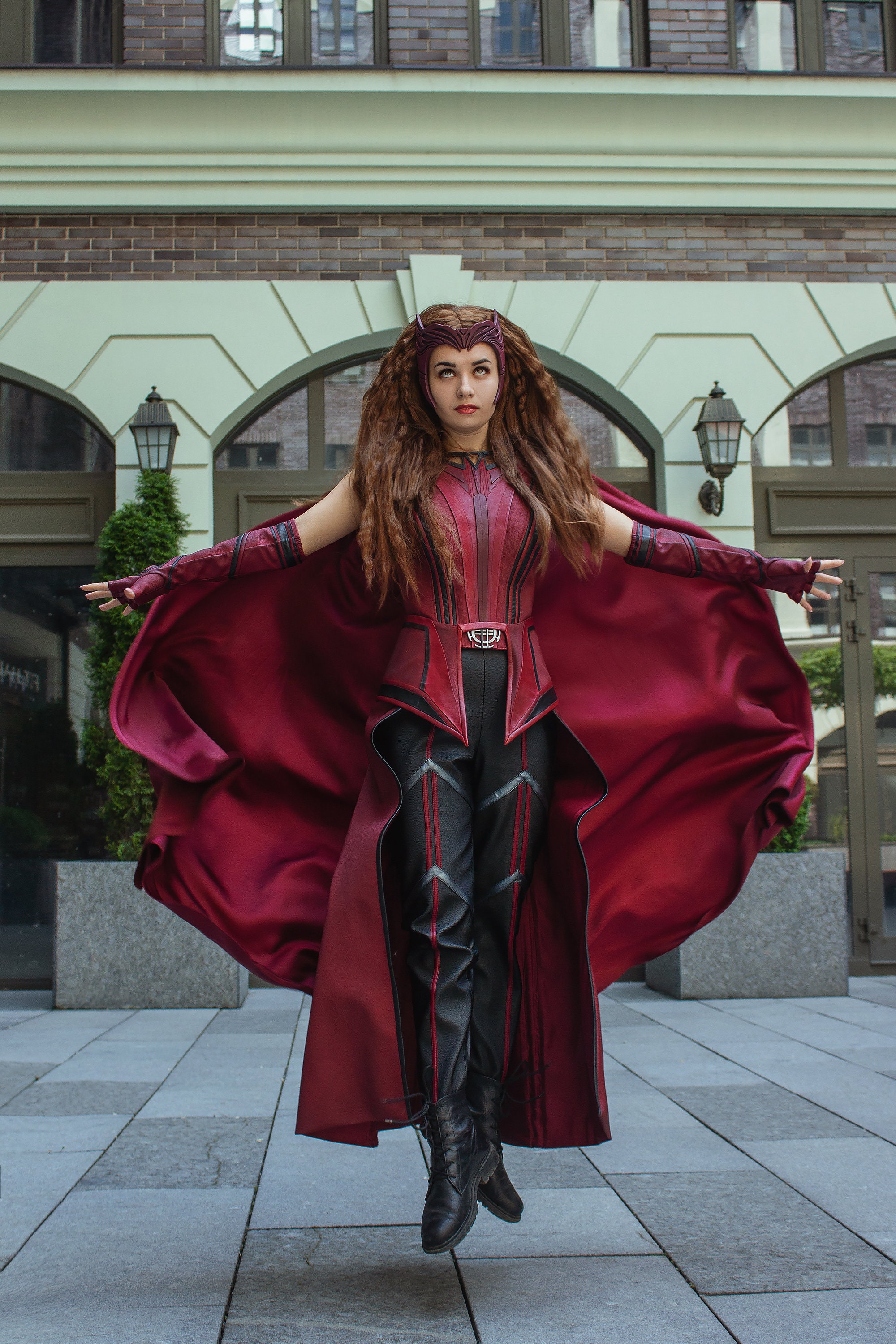 Buy Scarlet Witch Costume, Costume Witch Cosplay, Wanda Maximoff