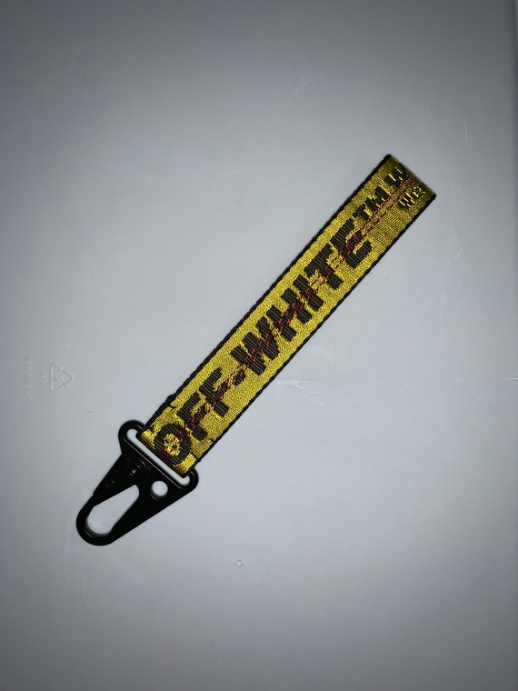 off white keychain fake