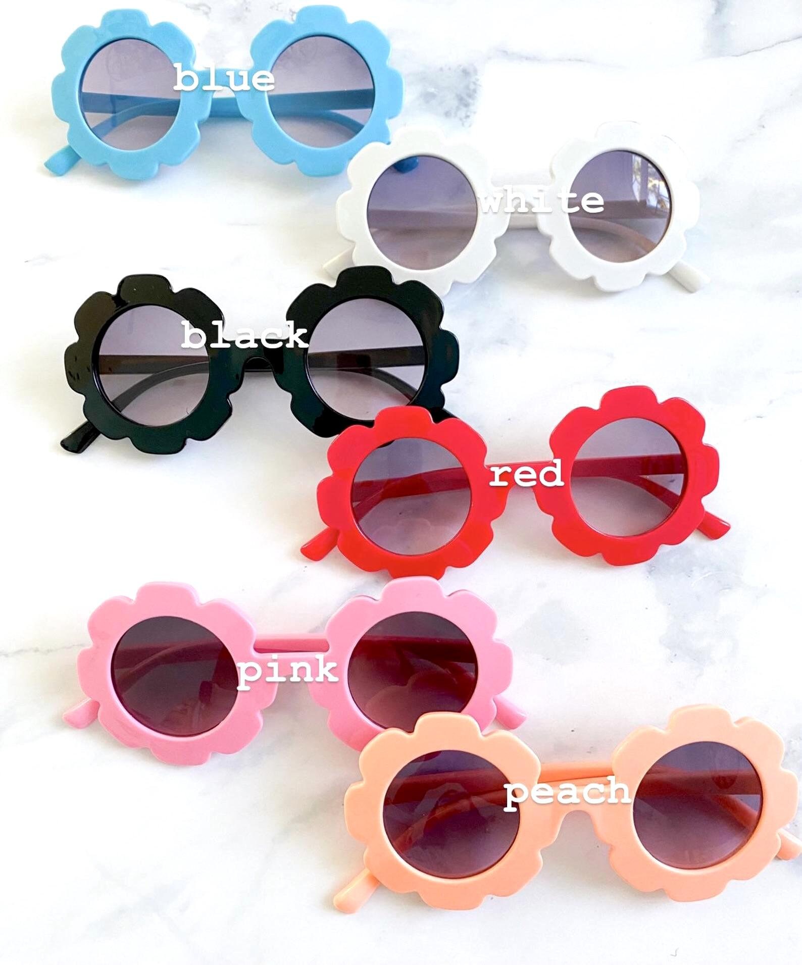 Baby Flower Sunglasses Flower Sunglasses Toddler Baby Etsy