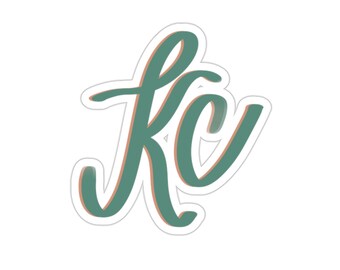 Autocolante Kansas City (KC)