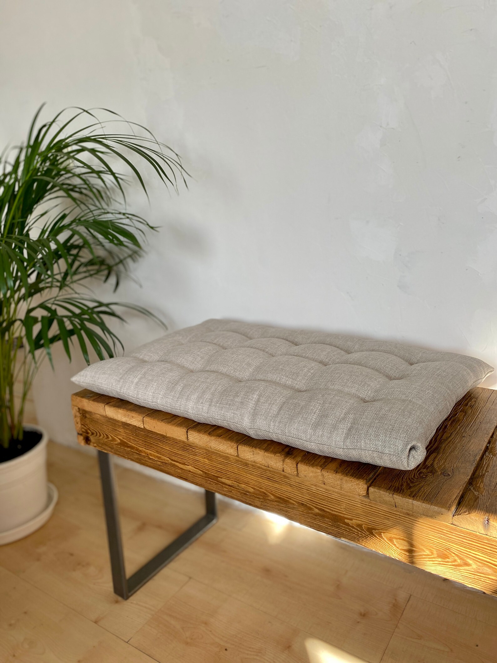 Fluffy Bench Seat Cushion Etsy UK