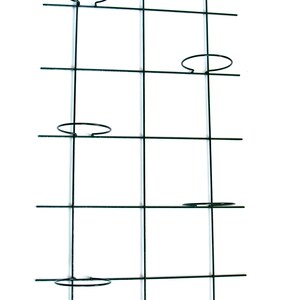 Vertical Wall Hung Planter, Steel Flower Pot Holder image 5