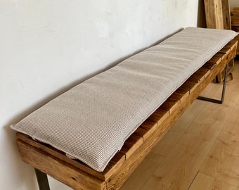 Custom Removable Handmade High Quality Bench Seat Cushions, Chair pad