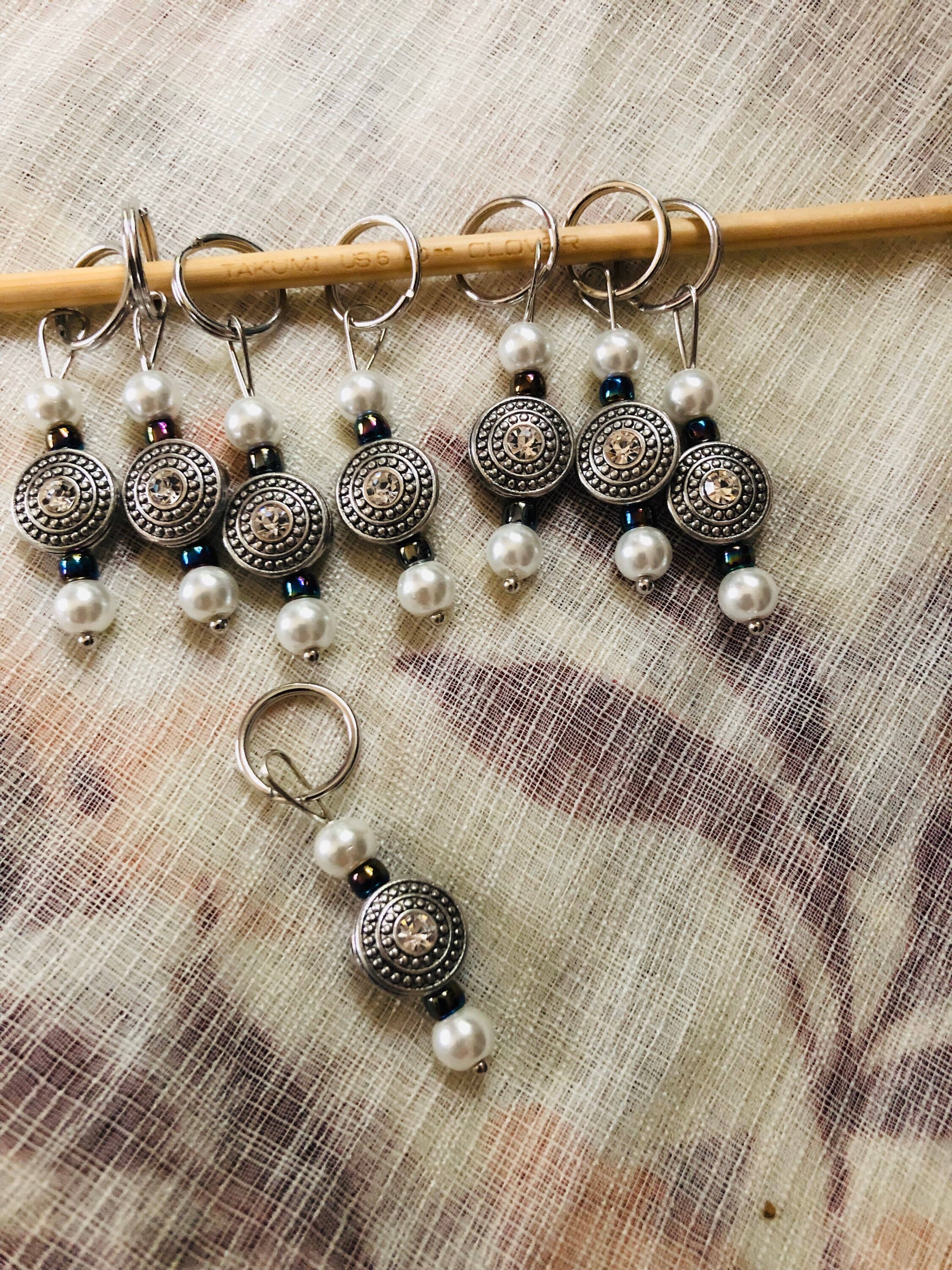 Beaded Stitch Markers Etsy